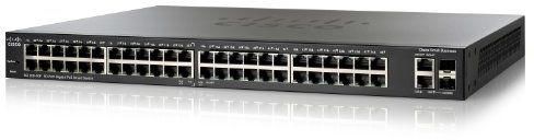 Cisco 48 Port Gigabit POE Smart Switch & 2 Combo Mini-GBIC Ports / SG200-50P / SLM2048PT-EU