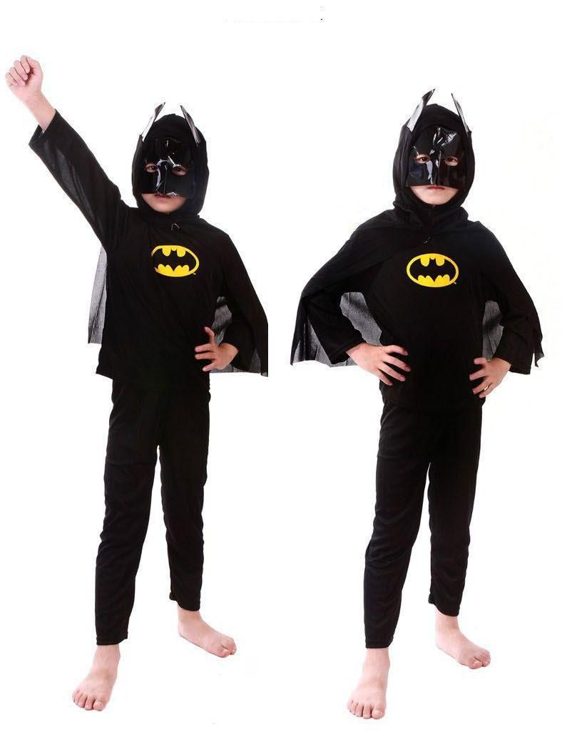 Batman Children Party Cosplay Costume Girls Boys  Kid's Halloween