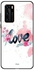 Skin Case Cover -for Huawei P40 White/Pink/Grey White/Pink/Grey