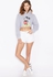 Mickey Mouse Cropped Hoodie