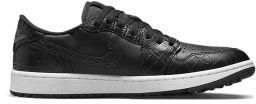 Nike Men's Air Jordan 1 Low G Golf Shoes - Black/Anthracite/Gum Med Brown/White