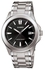Casio His & Hers Black Dial Stainless Steel Band Couple Watch - MTP/LTP-1215A-1A