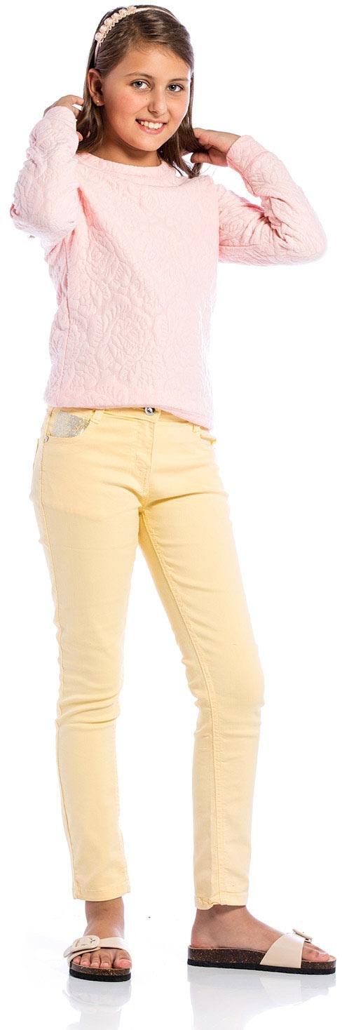 Basicxx Skinny Jeans for Girls 13-14 Years Yellow