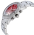 Guess Confetti Red Dial Stainless Steel Ladies Watch W0774L7