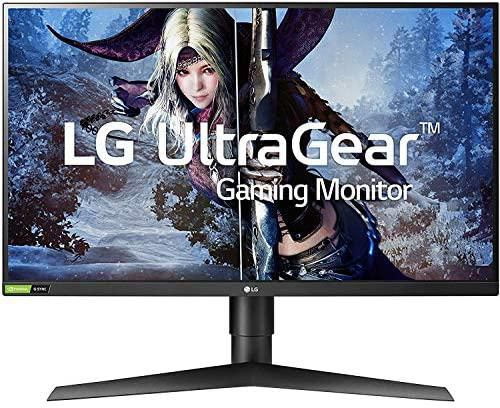 LG 27GL850-B 27 Inch Ultragear QHD Nano IPS 1ms NVIDIA G-Sync Gaming Monitor