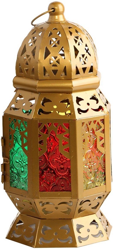 Ramdan Lantern 28 cm Rv4946 brown