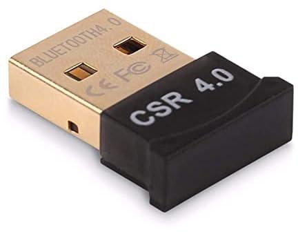 محول دونجل صغير جدا ومستقبل بمنفذ USB يعمل بتقنية بلوتوث 4.0 بشريحة تعريف سي اس ار ومعدل بيانات محسن