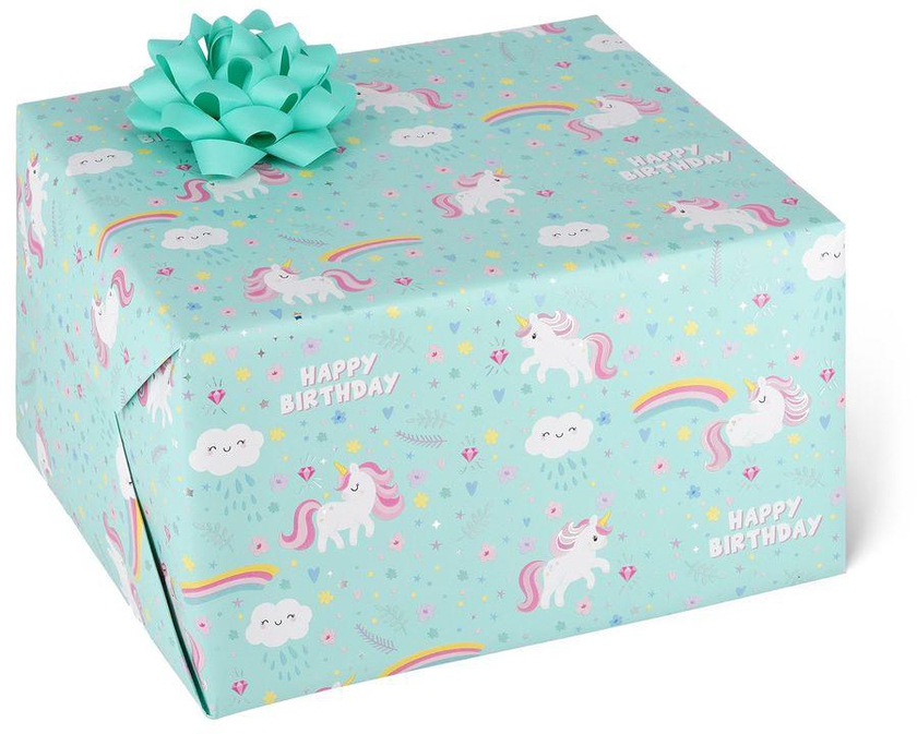 Legami Gift Wrapping Paper - Unicorn (200 x 70 cm)
