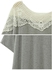 Jolly Chic Cotton Scoop Neck Blouse for Women - 2X-Large, Gray