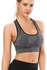 Sports Bra, Women'S Bra, Fashionable I-Ring Tank Top Design, Medium Support With Pockets, Soft And Comfortable Material, Cool, Quick-Drying, Designed For Yoga, Workout, Gym, Sportswear