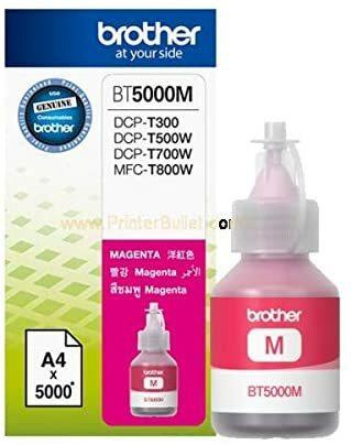 Brother Magenta Ink Bottle For T300 T500W T700W T800W Printers