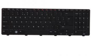 Laptop Keyboard for Dell Inspiron 15R 5010 N5010 M5010 Laptop 0433XP 433XP UK Layout black one size