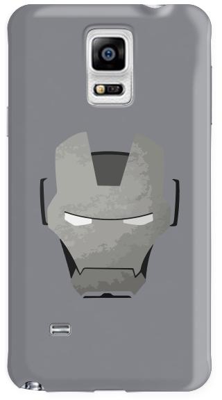 Stylizedd Samsung Galaxy Note 4 Premium Slim Snap case cover Matte Finish - Stoned Iron Man