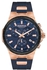 Quantum Men's Chronograph Blue Dial Watch - HNG814.899