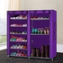 Double Column shoe rack with cover