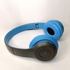 P47 Wireless Bluetooth Headphone - Blue/Gray + AUX Cable