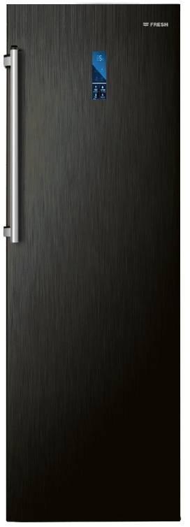 Fresh Freestanding Upright Freezer, No-Frost, 6 Drawers, Black – FNU-MT270B