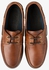 LOAKE 528  Moccasin Shoes - Cedar Calf