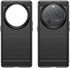 جراب هاتف Oppo Find X6 Pro 5G مصنوع من ألياف الكربون المصقول - مضاد للانزلاق وممتص الصدمات - أسود