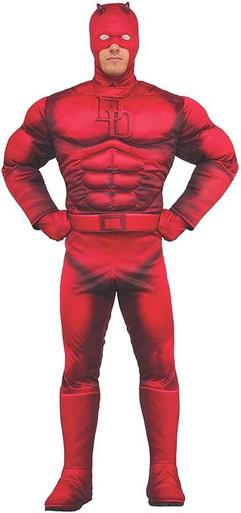 Deluxe Daredevil Adult Costume - Rubie's Men's Marvel Daredevil Deluxe