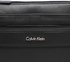 Calvin Klein H3JEA2CB Key Item Top Zip Crossbody Bag for Women - Leather, Black