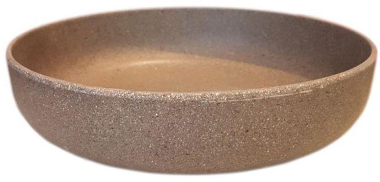 Round Pot Saucer Brown 7 inch