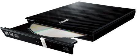 Asus SDRW-08D2S-U Lite 8x External DVD-RW Drive - Black