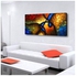 Hand Made Wall Painting Red/Yellow/Blue 160x100 centimeter