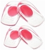 one year warranty_Soft Silicone Heel Cup Pads Gel Heel Cups Plantar Inserts Set of 2 Plantar Care Insole M2160