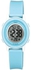 ساعة اطفال Q&Q رقمية بسوار مطاطي ازرق M208J006Y
