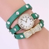 Leather Butterfly Green Watch For Women(Analog,Casual Watch)