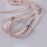 Sanwood Women Fashion Faux Pearl Necklace Headset Line Universal Ear Wired Stereo Headset