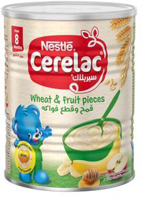 Nestle Cerelac Infant Cereals With Iron + Wheat & Fruit Pieces From 8 Months 400 g