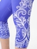 Plus Size & Curve High Waist Printed Capri Leggings - 5x | Us 30-32