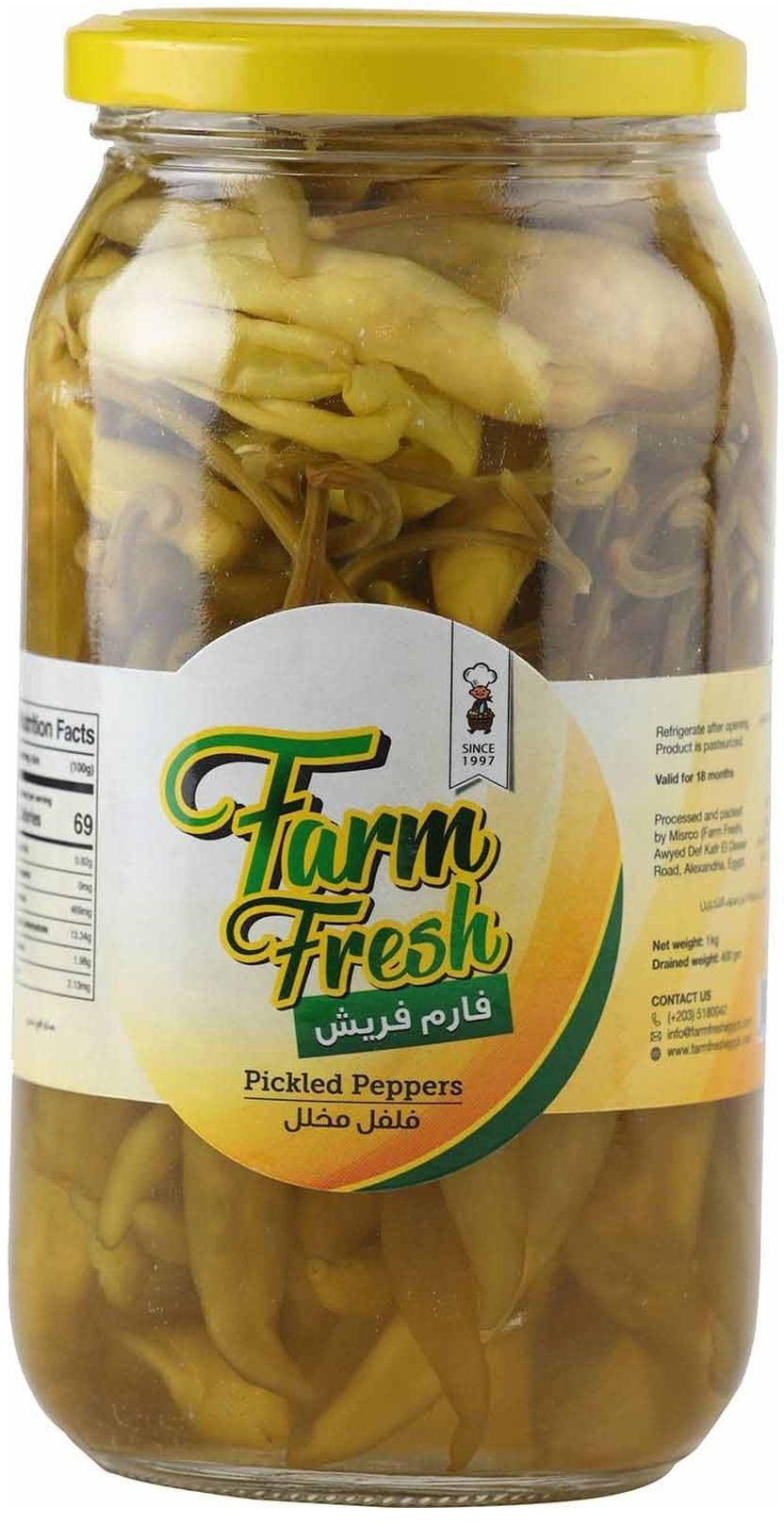 Farm Fresh Pickled Pepper - 1kg