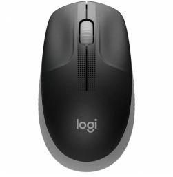 Logitech M190 Full-Size Wireless Mouse 2.4Ghz - Emea - Mid Grey