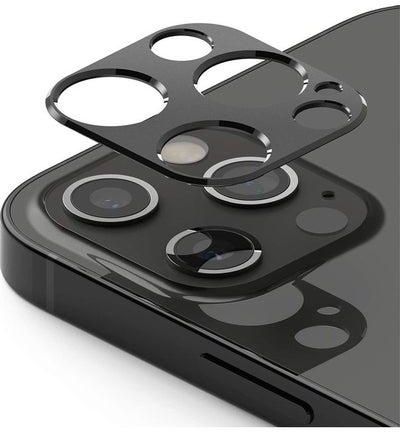 Camera Lens Protector Aluminum Frame For Apple iPhone 12 Pro Grey
