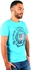 Vinson Polo Club T-Shirt for Men, Aquarius, 10223
