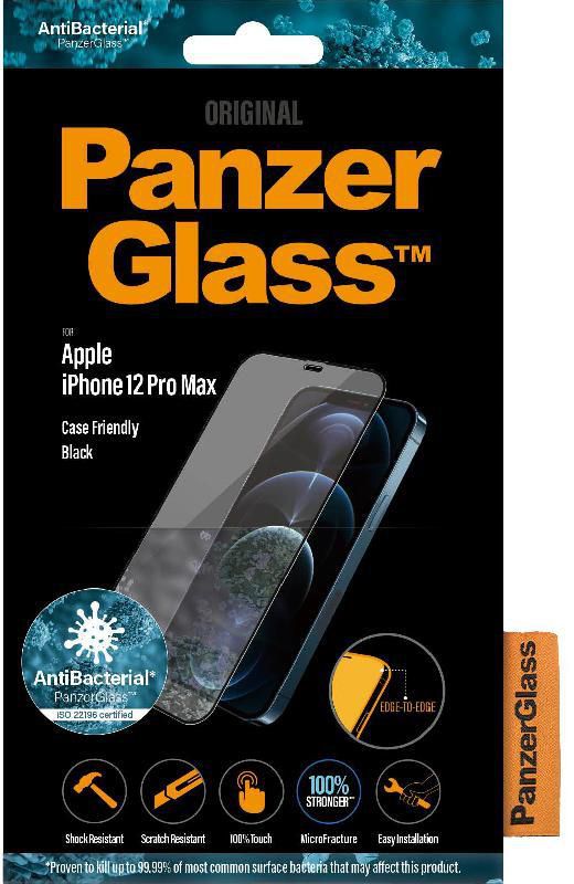 PanzerGlass Antibacterial Case Friendly Smartphone Screen Protector