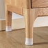 Generic Outgeek 16Pcs Chair Leg Cap Universal Clear Silicone Scratch-Proof Furniture Leg Pad Chair Leg Protector