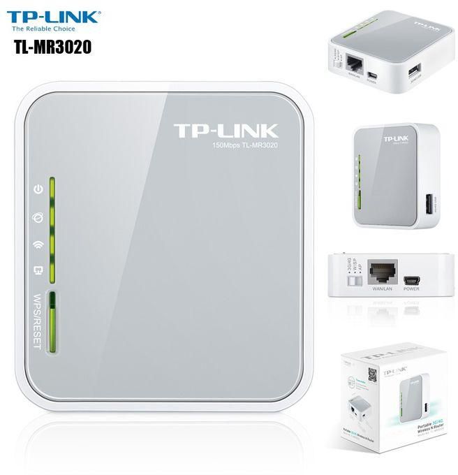 TP-Link TL-MR3020 3G/4G-enabled Wireless-N Router