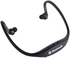 Universal Wireless Bluetooth Headphone Earphone Neckband Sport Stereo Headset Black