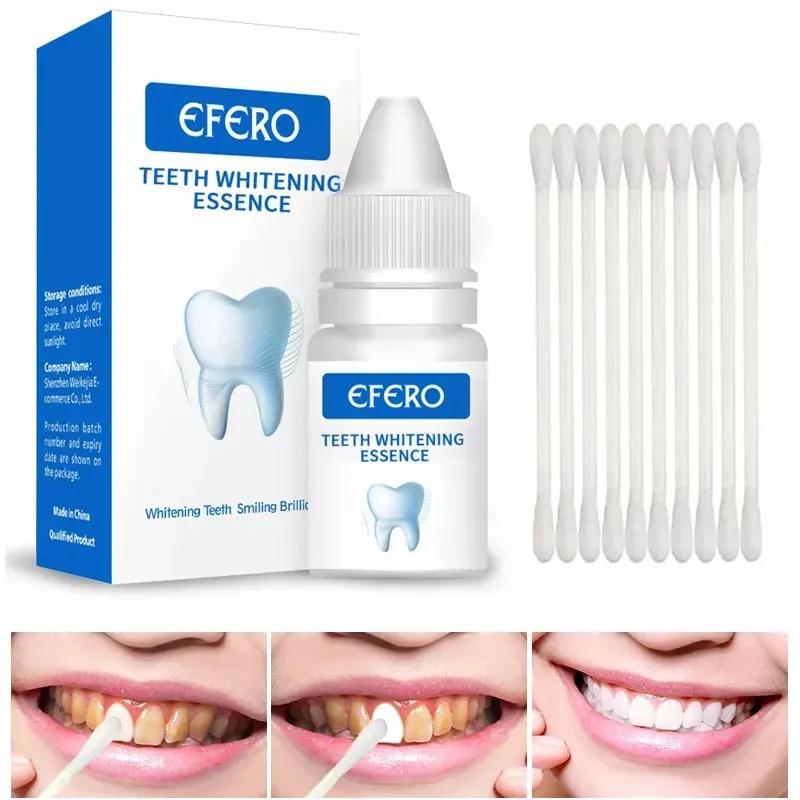 Teeth Whitening Cleaning Serum Plaque Stains Remover Teeth Bleachment Dental Whitener Oral Hygiene Care Teeth Whitener - EFERO-