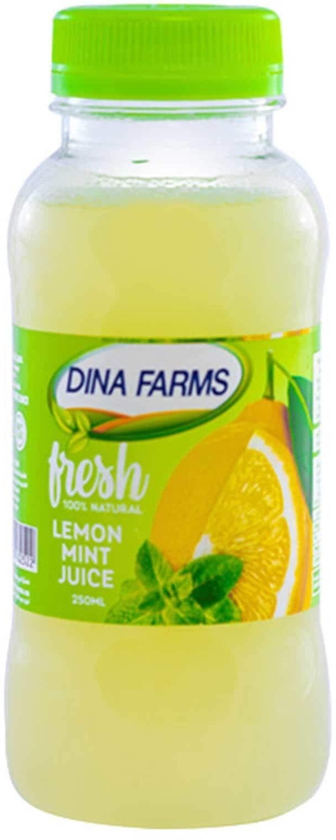Dina Farms Lemon Mint Juice - 250ml