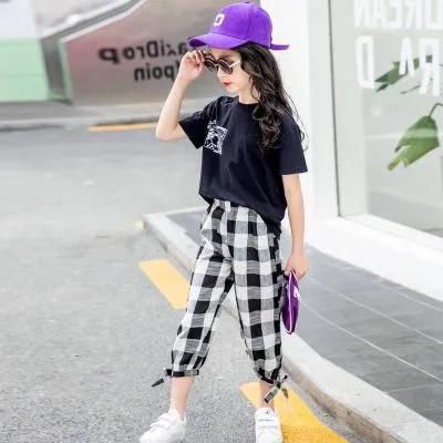 2021 High quality Summer Girls Sets Girls Short Sleeve T-shirt Casual Pants  Teen Girl Clothes back to school outfit price from kilimall in Kenya -  Yaoota!