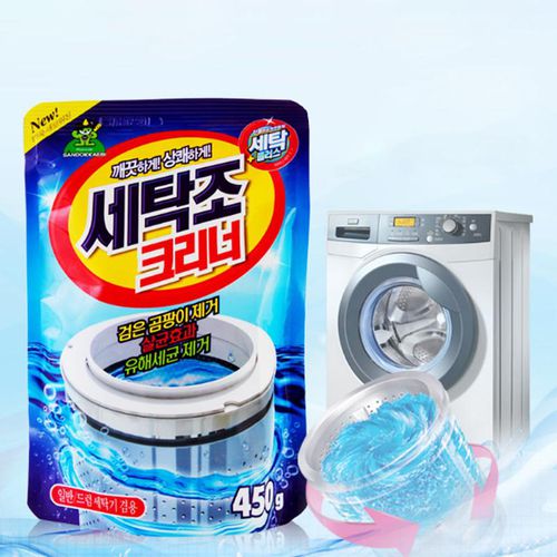 GTE Washing Machine Cleaner Powder Kill Germ Bacteria Smell Remove Stain Washing Machine