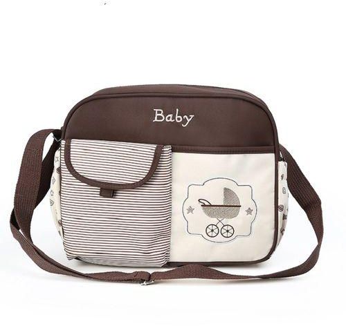 Baby Diaper Bag Small - Brown