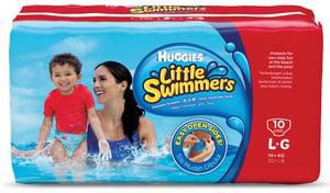Huggies Little Swimmer, Swim Pants Diaper, Size Large, 10 pcs