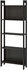 LAIVA Bookcase - black-brown 62x165 cm