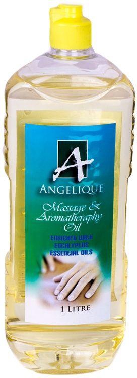 Angelique Massage & Aromatherapy Oil Enriched With Eucalyptus Essential Oil 1L